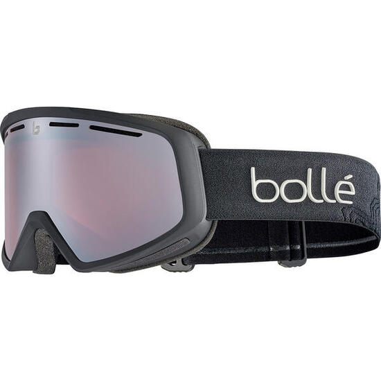 Masque de ski CASCADE Black Matte - Vermillon Gun Cat 2