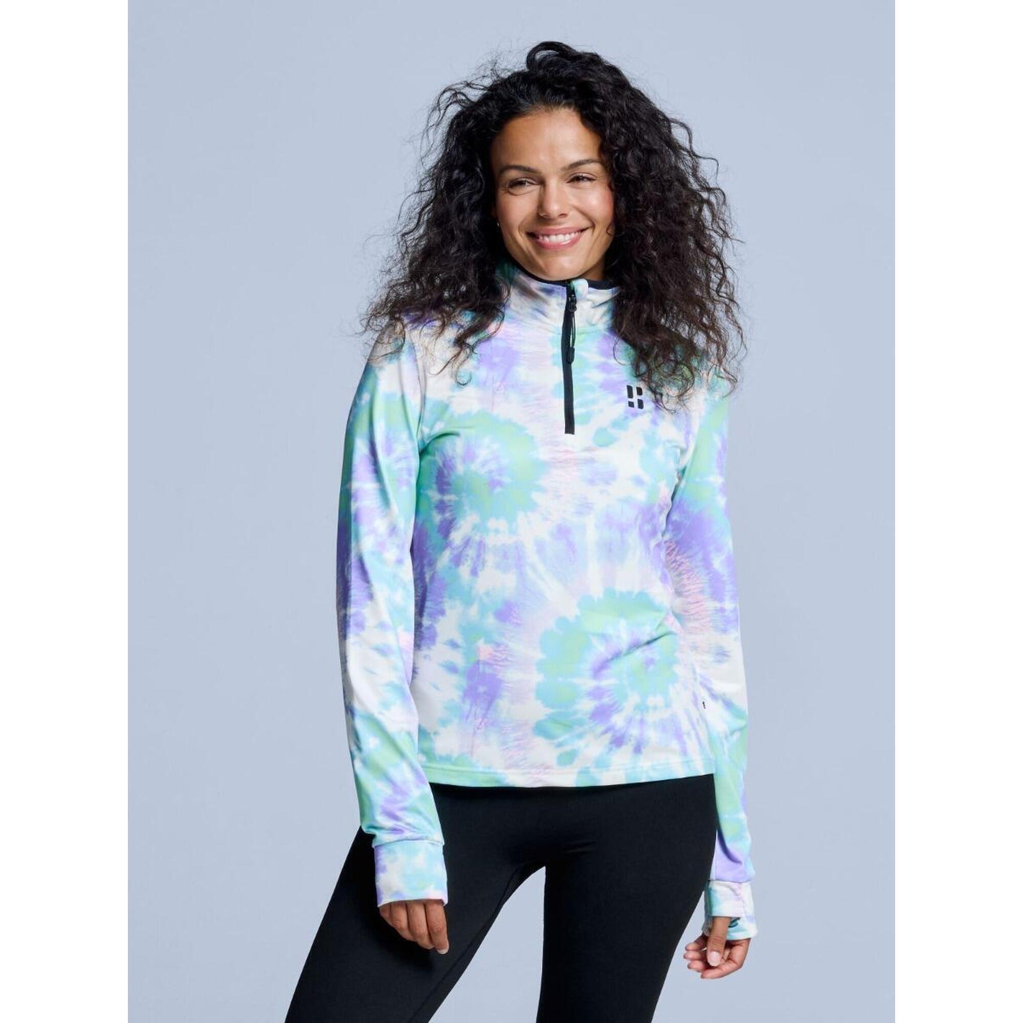 Poederbaas - Pull De Ski - Femme - Cabin Life - Tiedye - Sous Veste - Violet - Decathlon