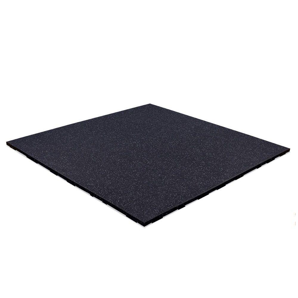 GLADIATORFIT Rubber flooring “Connect Tiles Fifteen” 100x100x2cm + 7 connectors Stockz