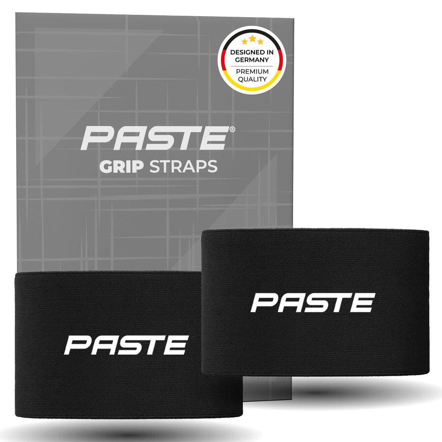 PASTE Sangles de maintien protège-tibias – élastiques et antidérapantes 1/1