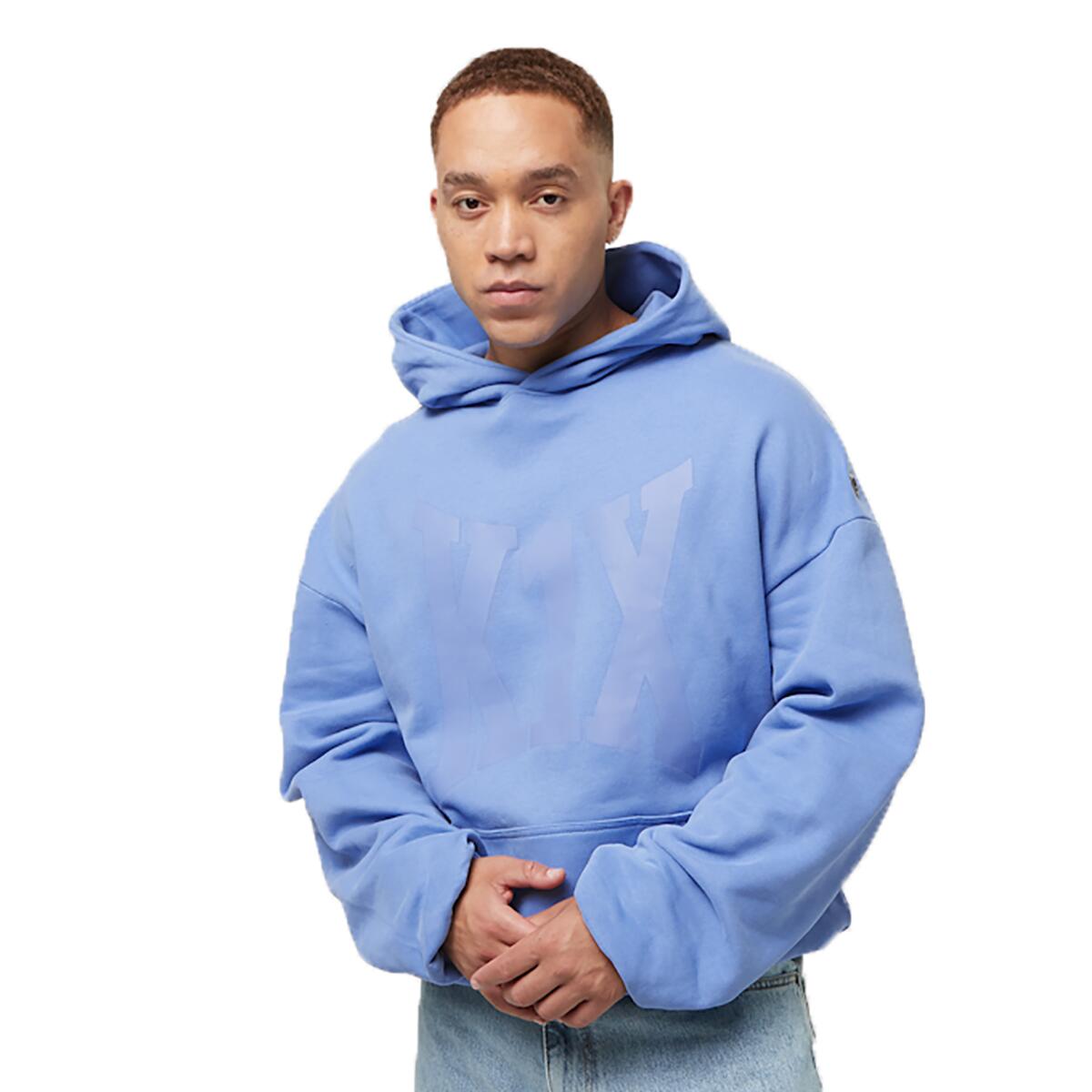 K1X Herren Hoodie Basketball blau 1/5