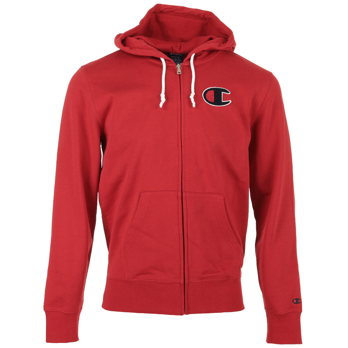 Champion - Sweat Homme Hooded Full Zip Sweatshirt - Sweat-shirt - Rouge - Decathlon