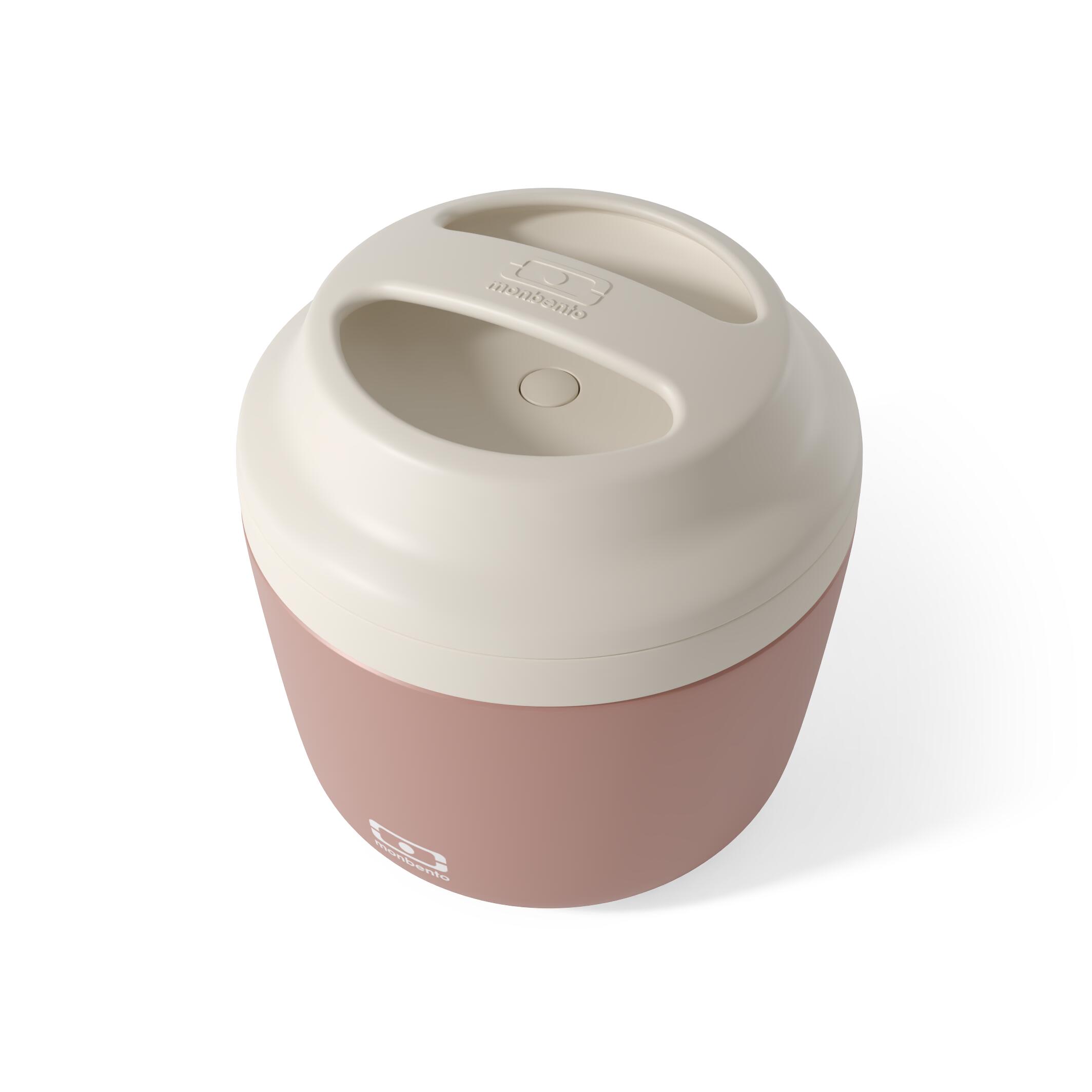 Monbento - Boite Repas Isotherme 550ml|adulte|pique-nique, Randonnée, Camping|element - Boîte Isotherme - Rose - 550 Ml - Decathlon