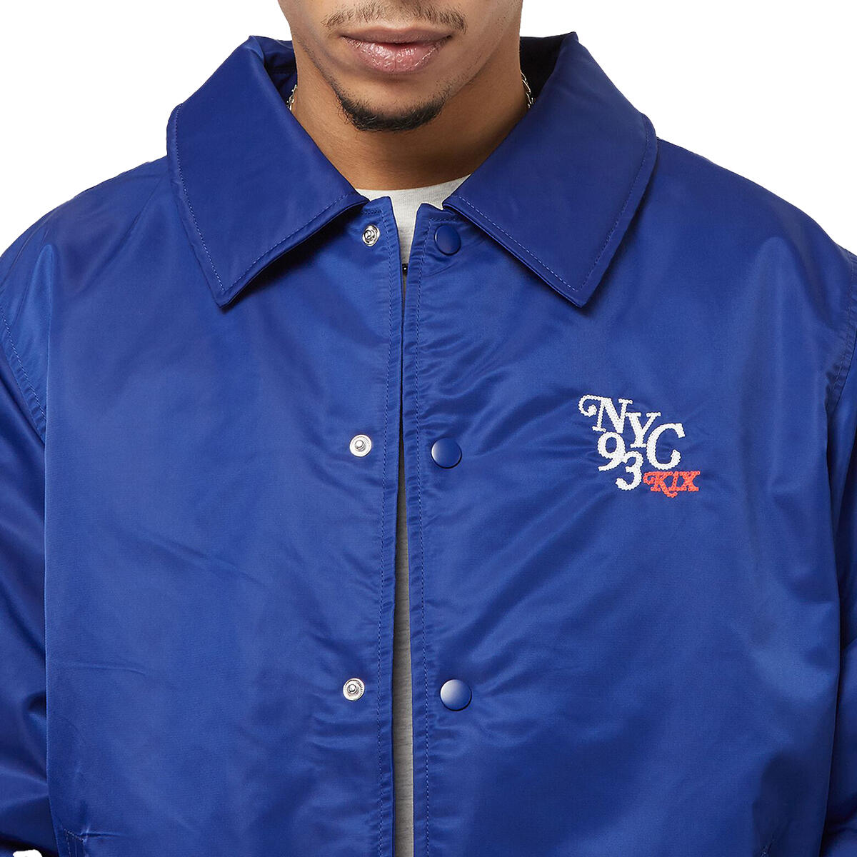 K1X Herren Jacket NYC Varsity blau 3/4