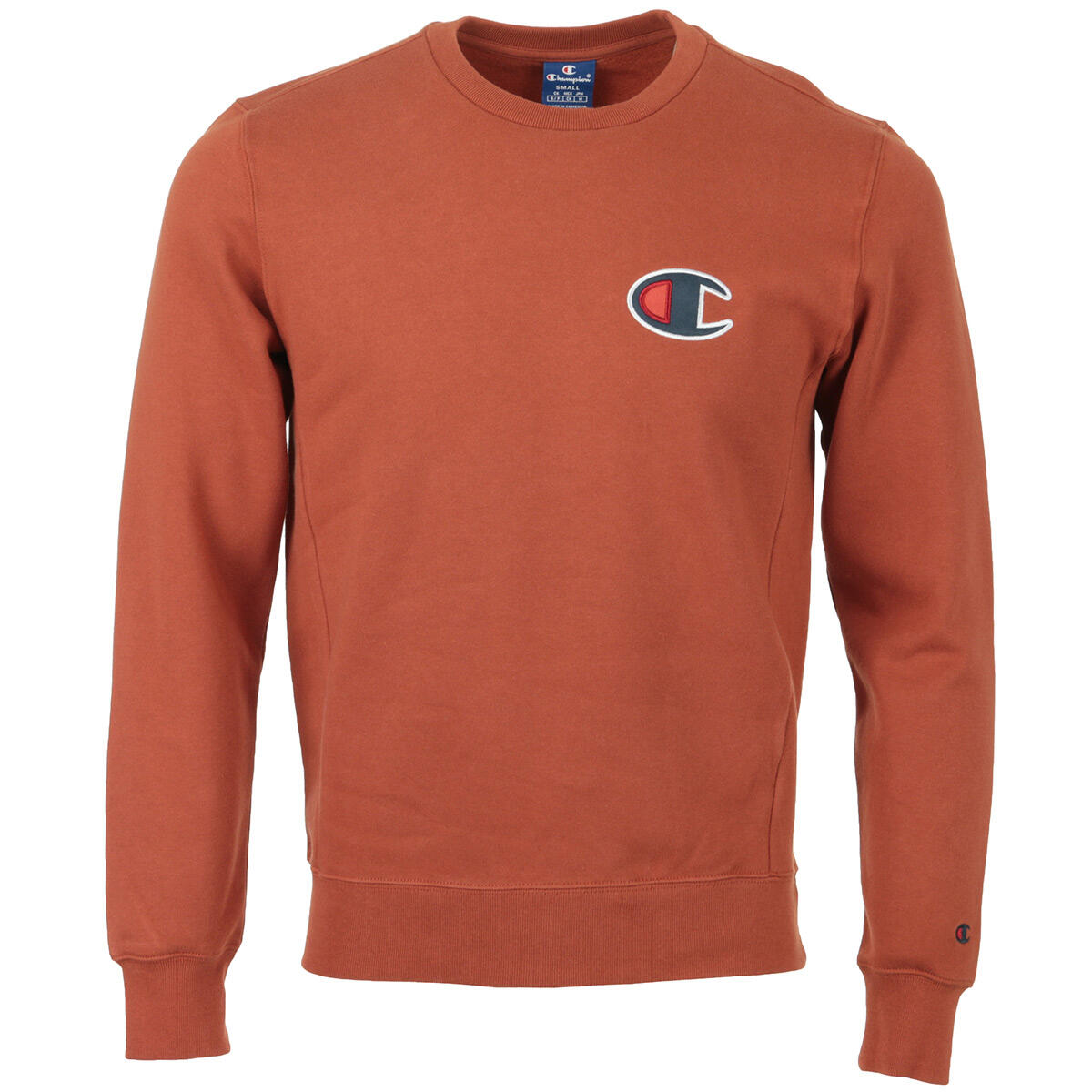 Champion - Sweat Homme Crewneck Sweatshirt - Sweat-shirt - Orange - Decathlon