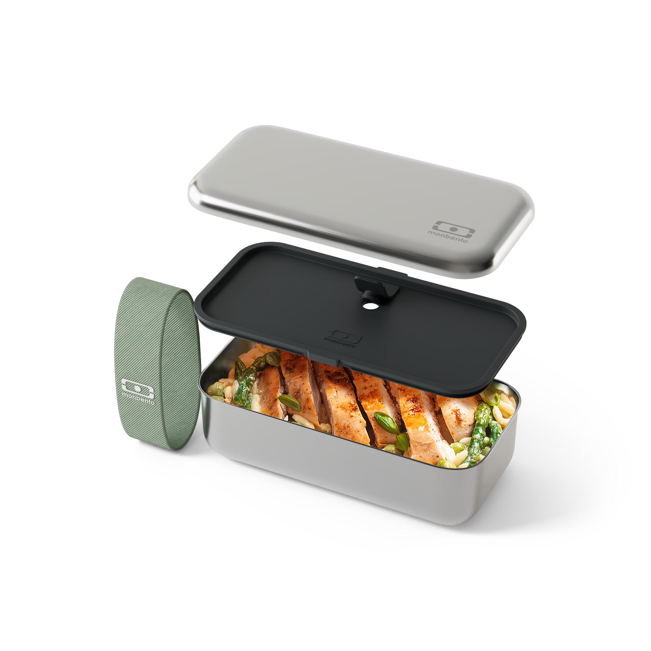 Metall-Lunchbox 700ml|Camping, Wandern|Backofenfest, Mikrowellengeeignet|Sense 5/6