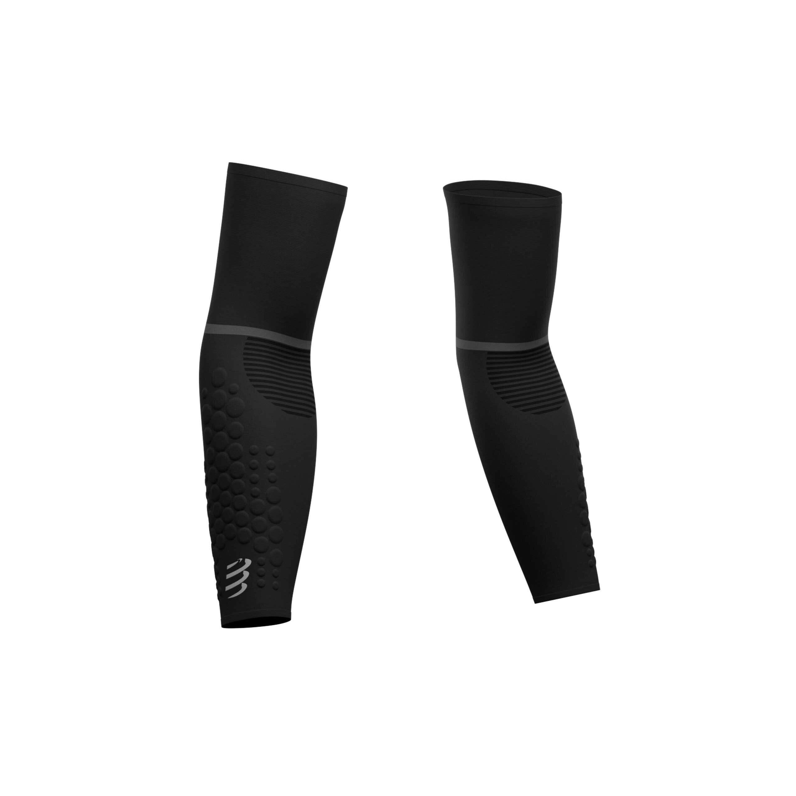 Mangas Arm Force Ultralight corrida Preto Compressport 1/7