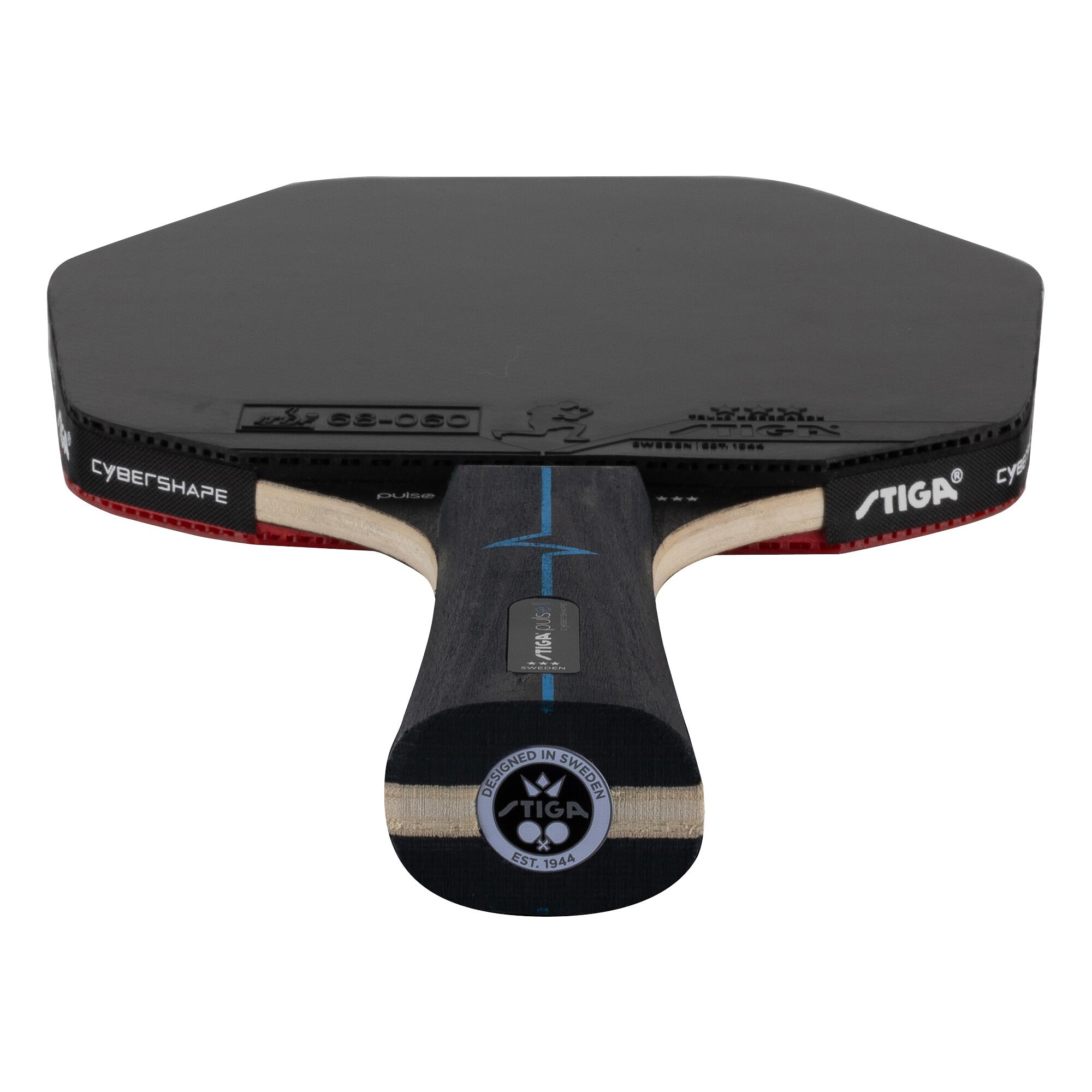 Ensemble de tennis de table STIGA Pulse II Cybershape, 3 étoiles 4/4