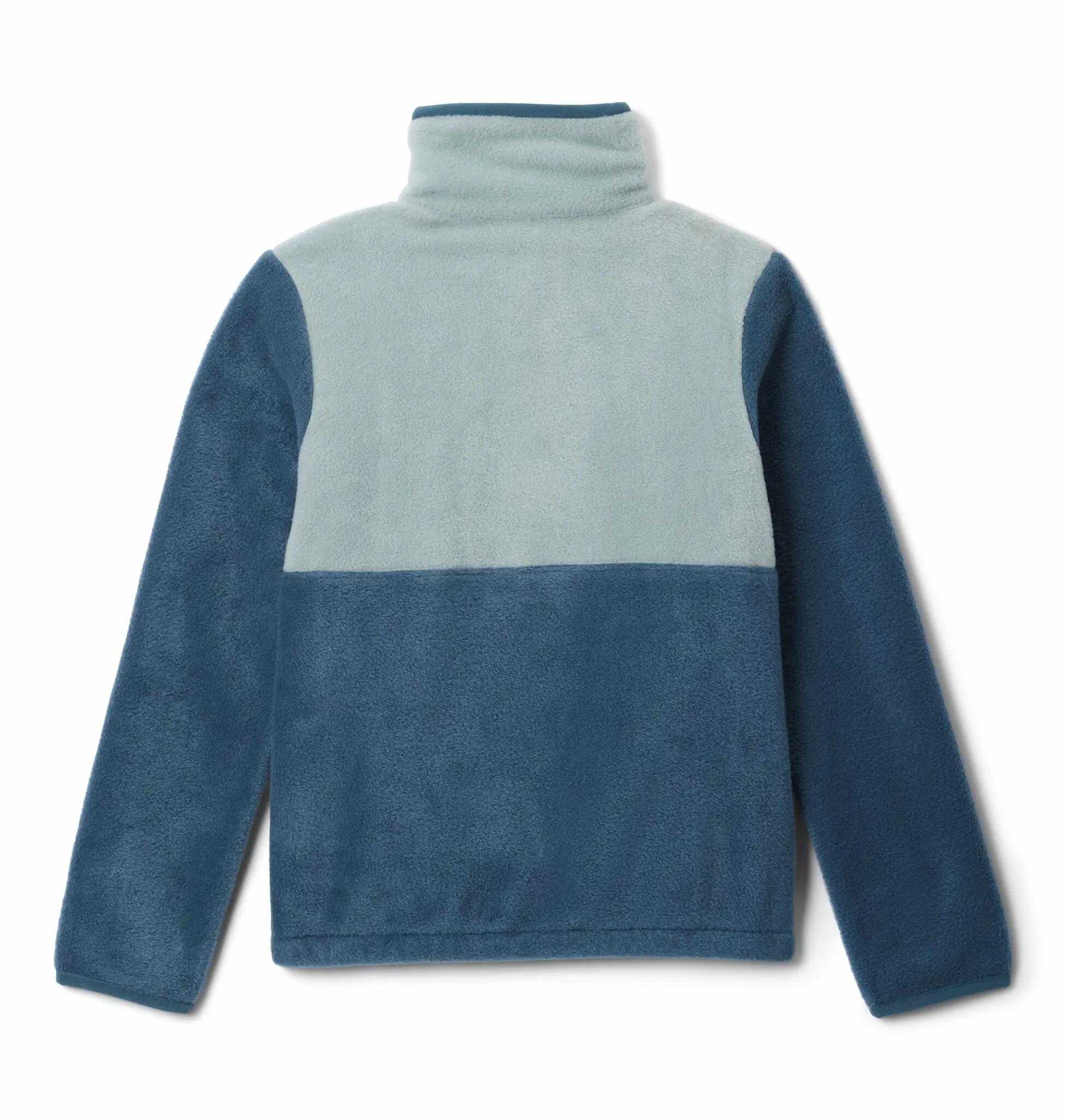 Jersey polar - niños - ligero, cremallera - back bowl - shale 3/3