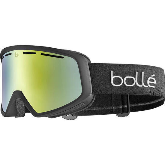 Masque de ski CASCADE Black Matte - Sunshine Cat 3