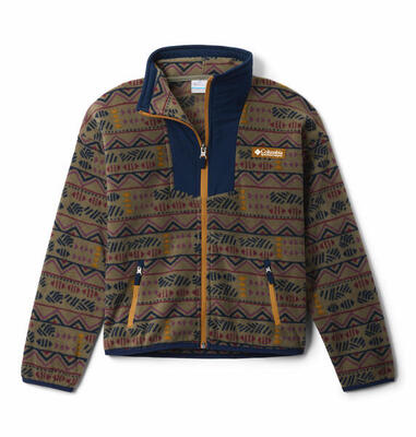 Fleecevesten truien kinderen, unisex - columbia sequoia grove™ printed full zip