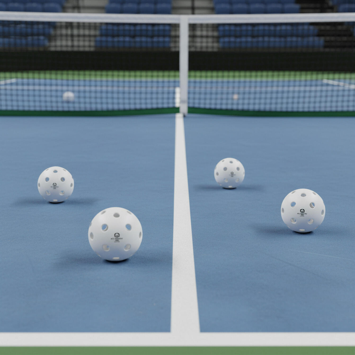 Set 4 Pelotas Pickleball Gladion Tirq Indoor 2/5
