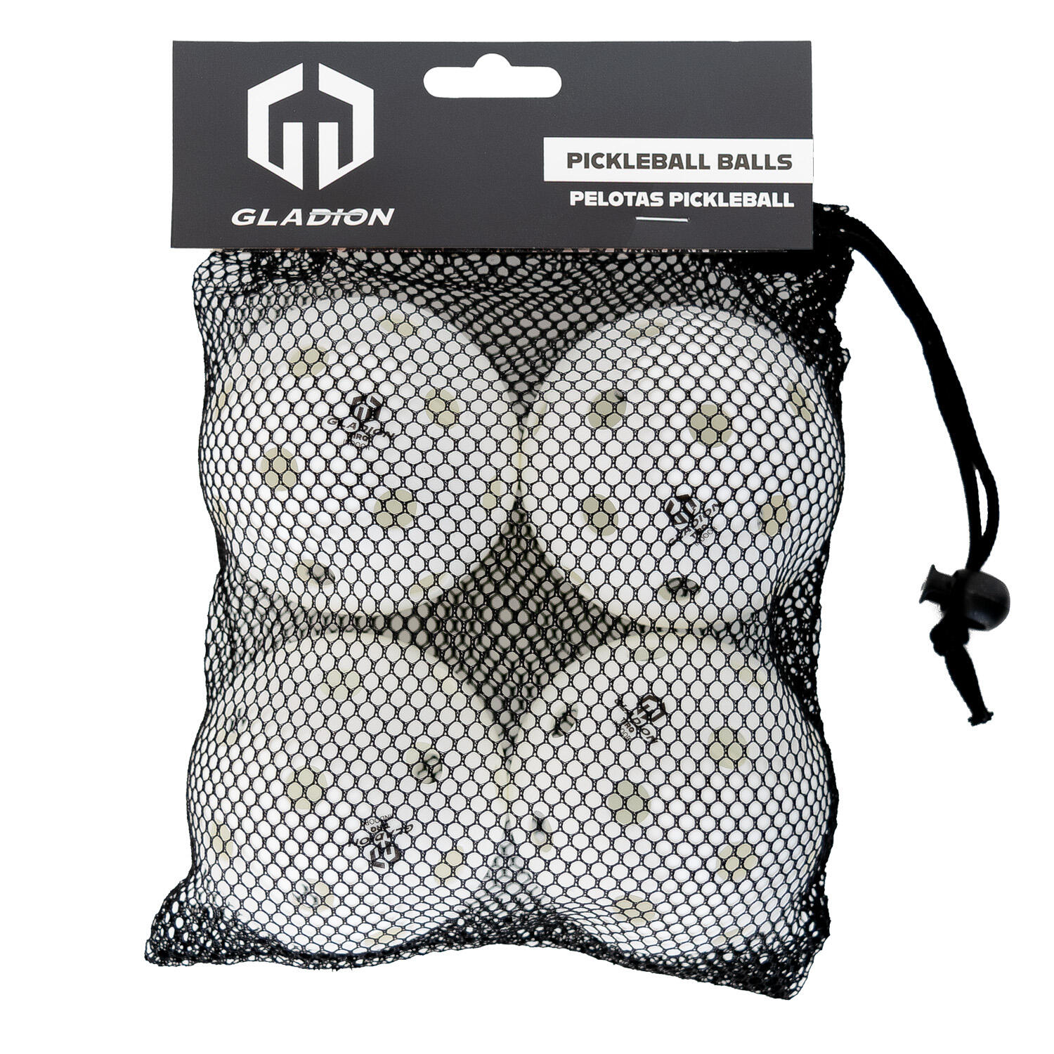 Set 4 Pelotas Pickleball Gladion Tirq Indoor 4/5