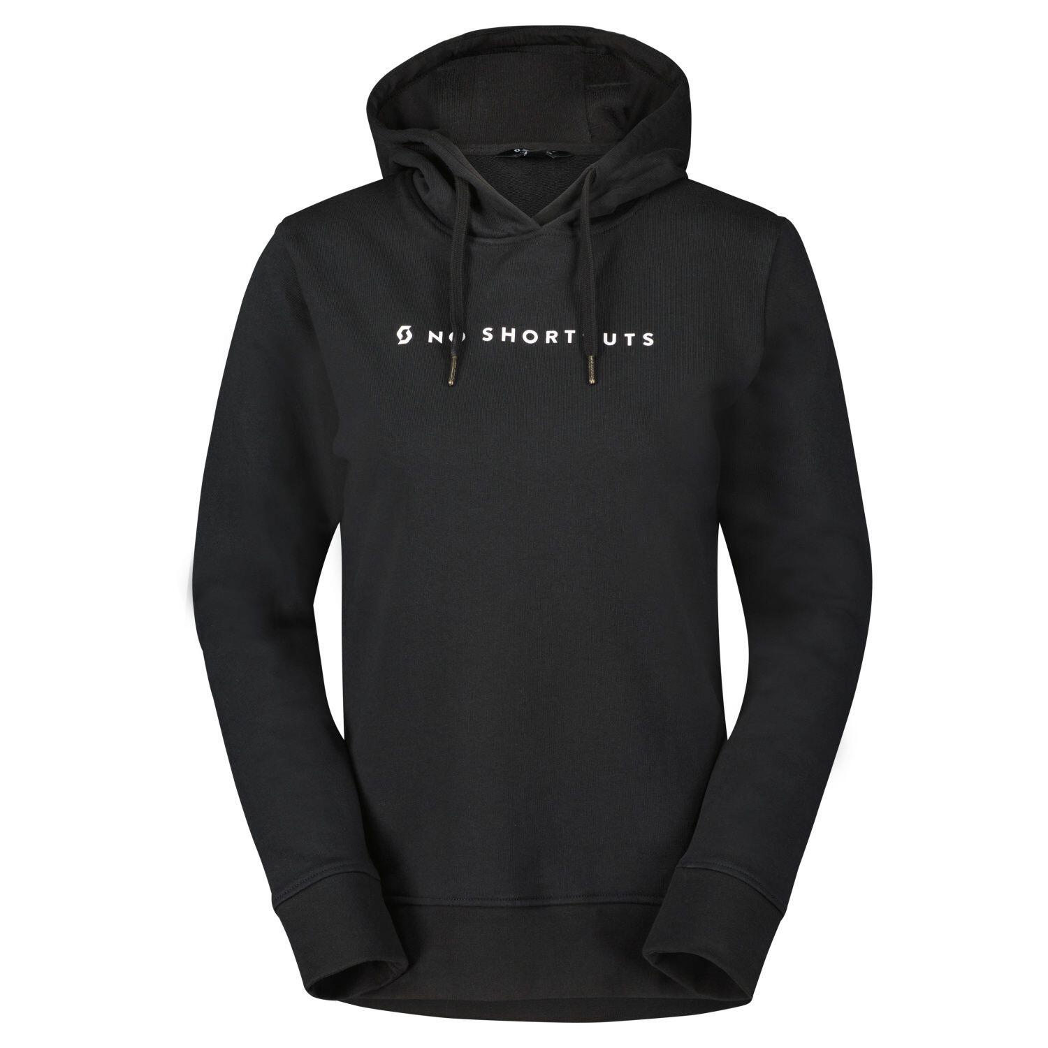 Sudadera multideporte de mujer NO SHORTCUTS LS Scott negro 1/2