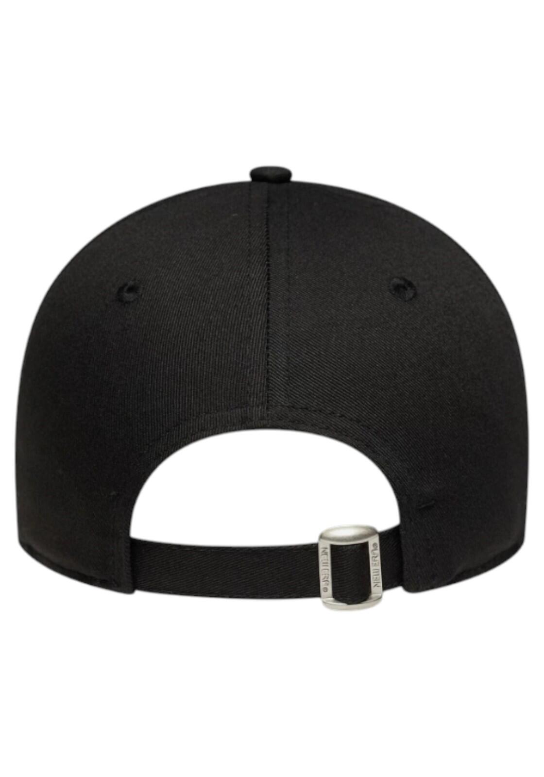 Casquette MLB New York Yankees New Era Metallic Logo 9Forty Noir Femme 4/4