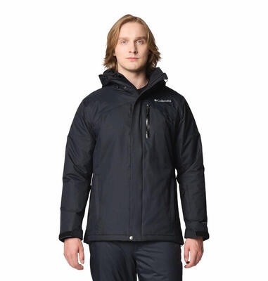 Ski jassen heren - columbia last tracks™ ii jacket - black