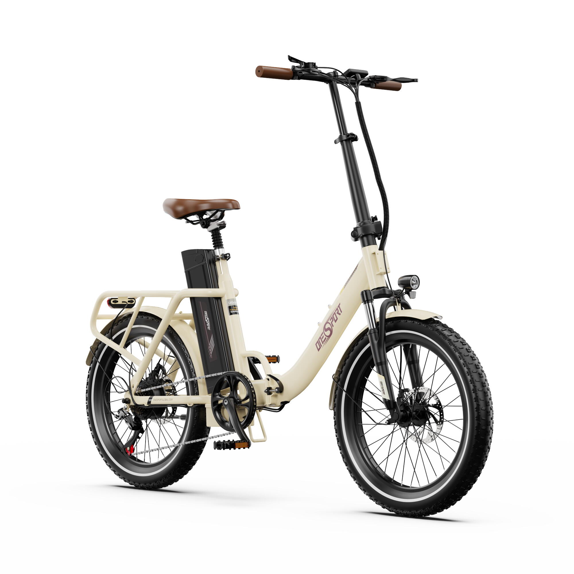 Vélo électrique pliant ONESPORT OT16-2 batterie 250W 48V17Ah 3/7