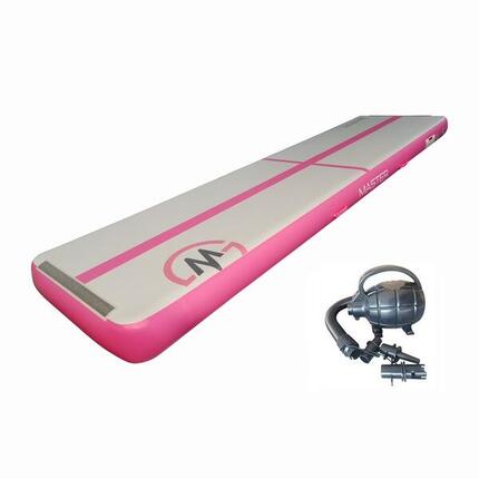 Airtrack MASTER aufblasbare Matte 400 x 100 x 20 cm – grün