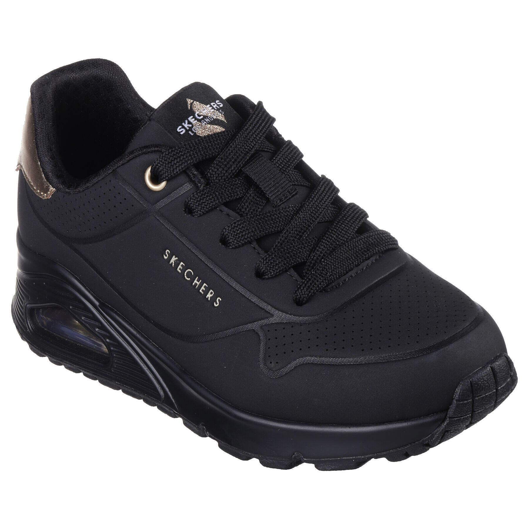 Treinador de raparigas Skechers Uno Gen1-Shimmer Away 2/5