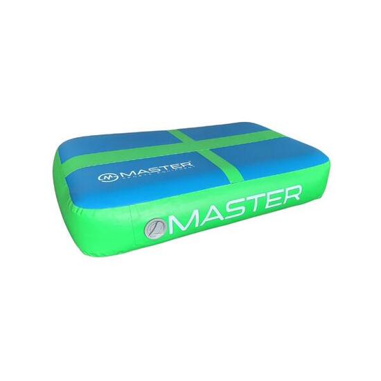 Airblock MASTER Sprungbrett 60 x 100 x 20 cm - Blau - Grün