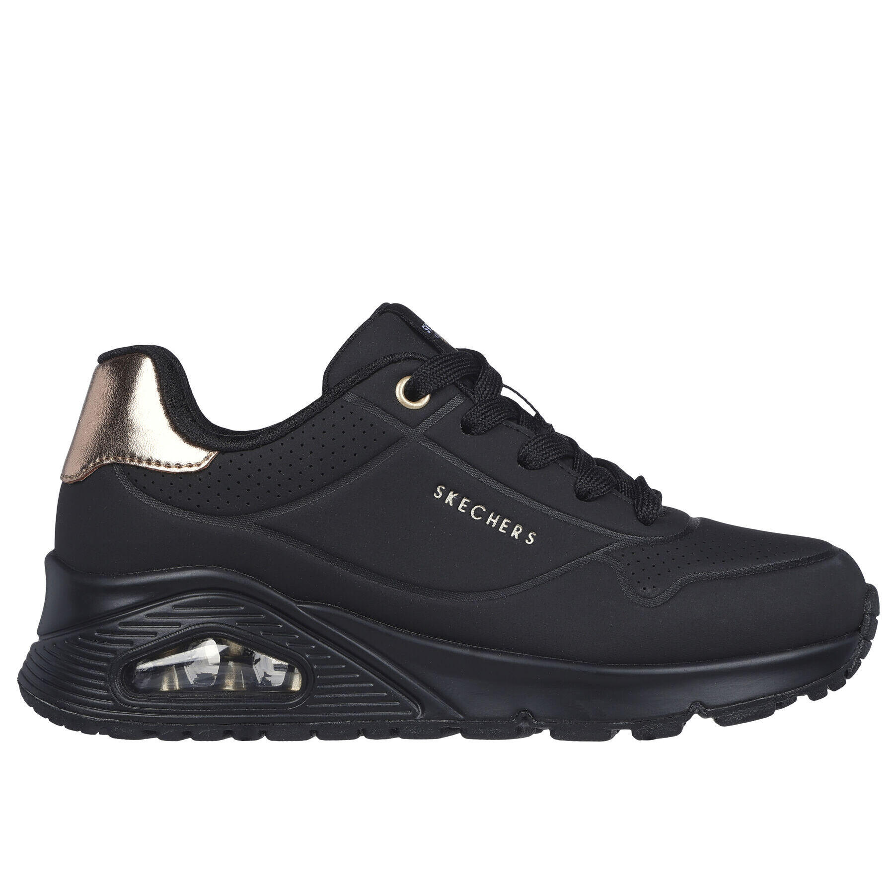 Treinador de raparigas skechers uno gen1-shimmer away