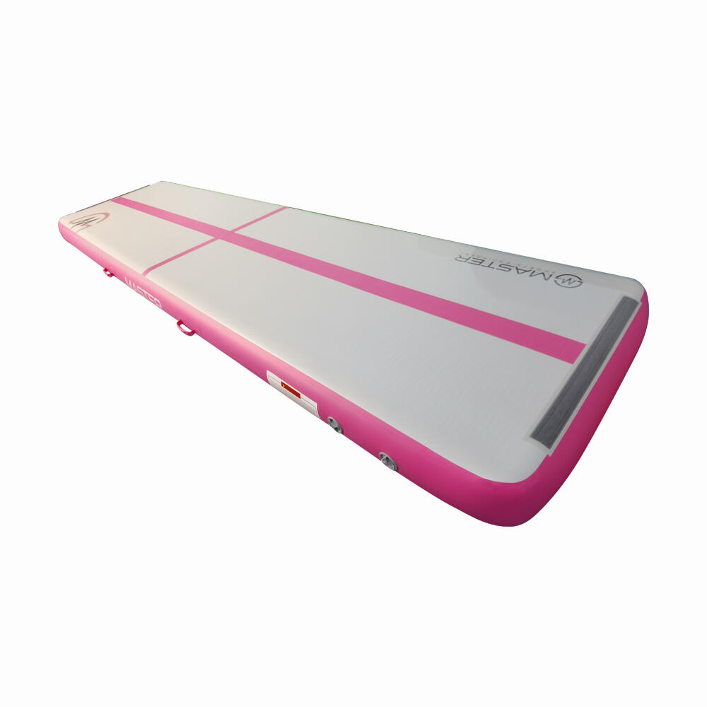 Airtrack MASTER aufblasbare Matte 400 x 100 x 20 cm – rosa 2/3