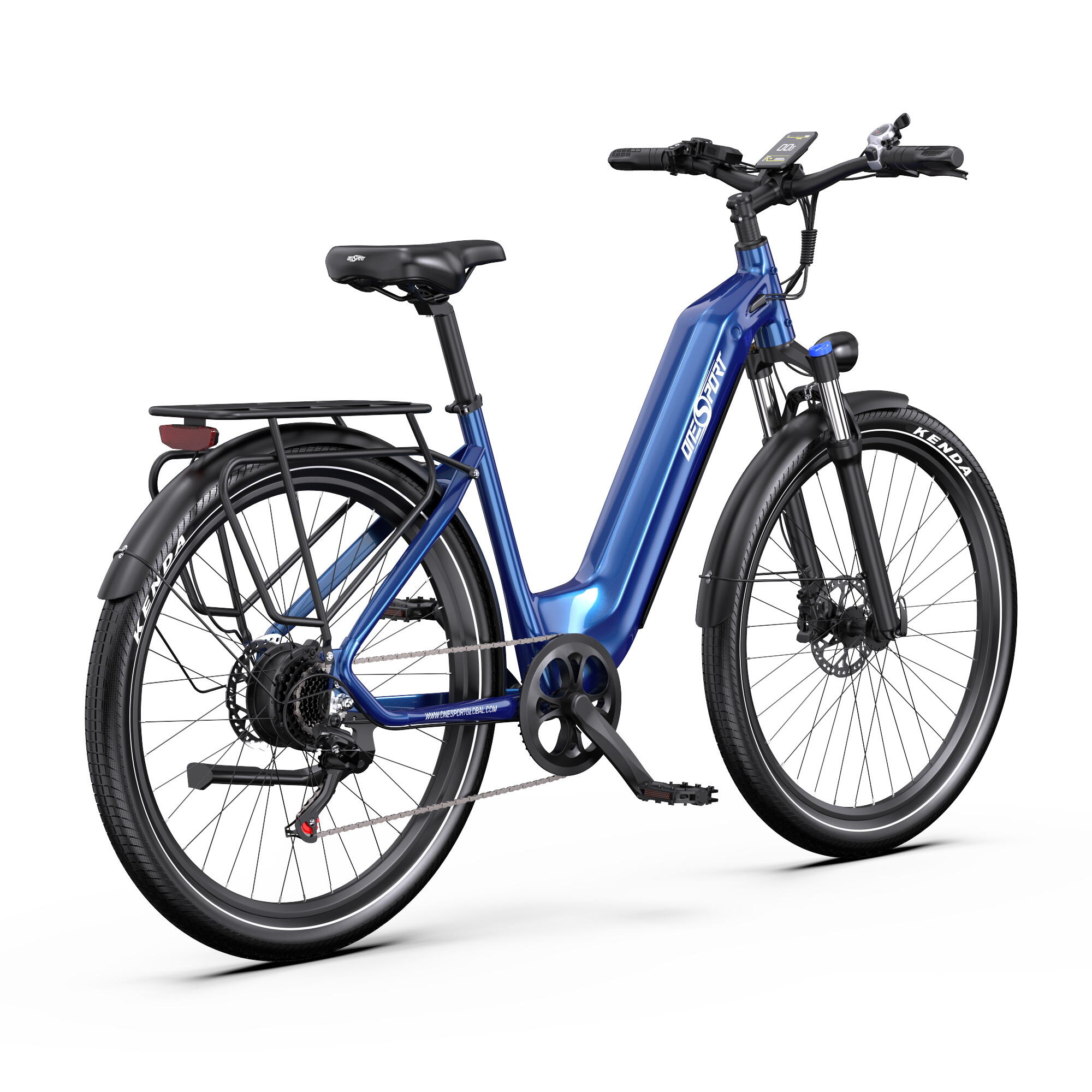ONESPORT Bicicleta Eléctrica 27,5'' 250W 18,2Ah Shimano 7 Vel. 120 km 5/6