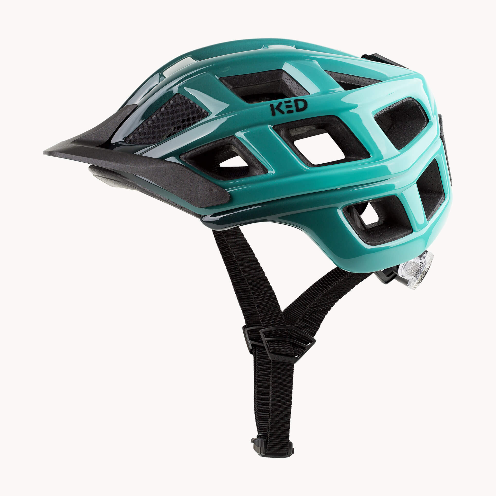 Casque VTT Crom, menthe 3/4