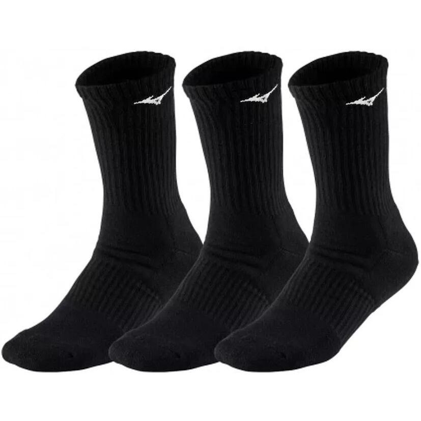 MIZUNO TRAINING 3P SOCKS BLACK 32GX2505Z09_M