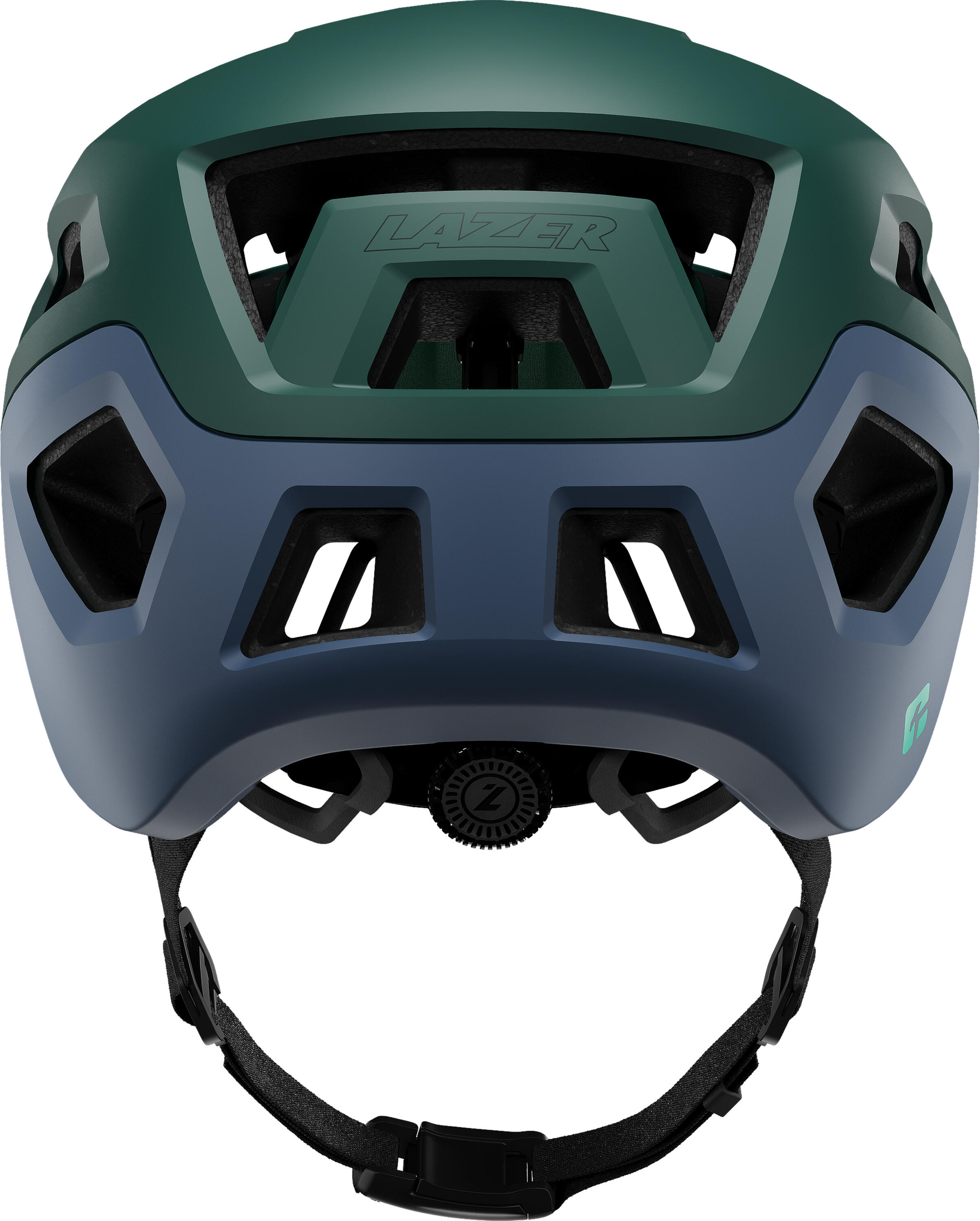 Casque VTT Coyote KinetiCore, vert-bleu 5/5