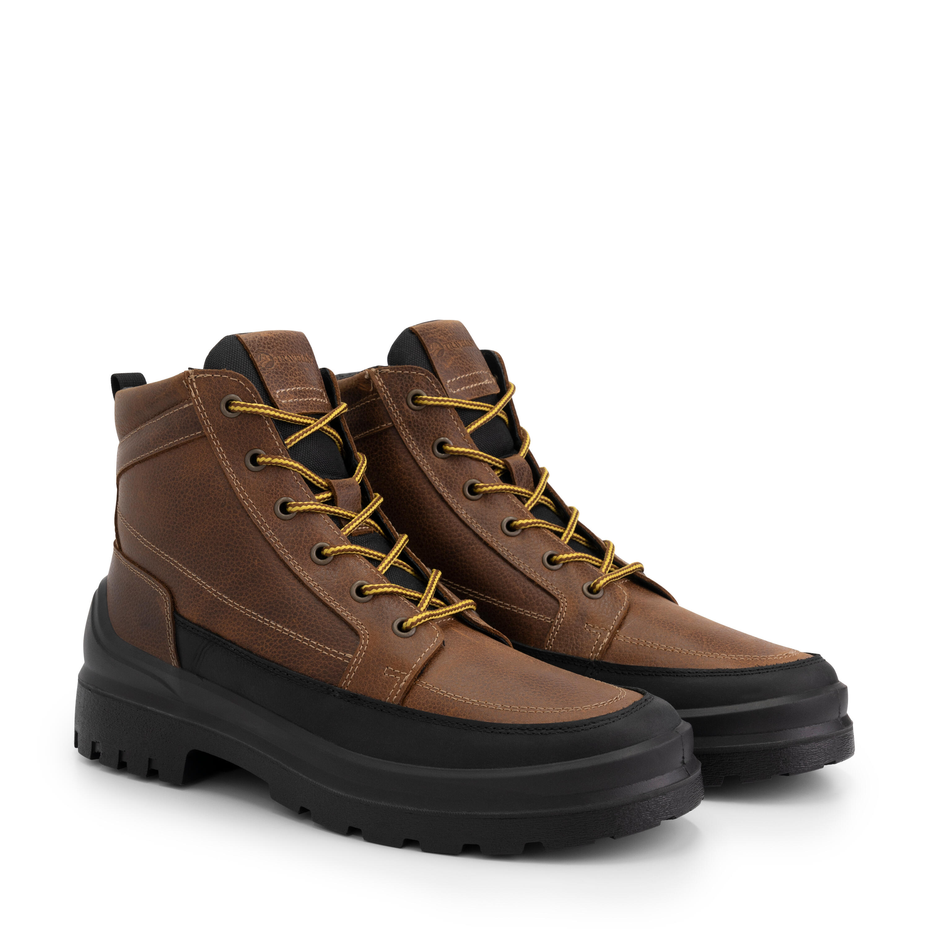 Travelin' - Bottes À Lacets  Canmore Pour Hommes - Bottes - Marron - Decathlon