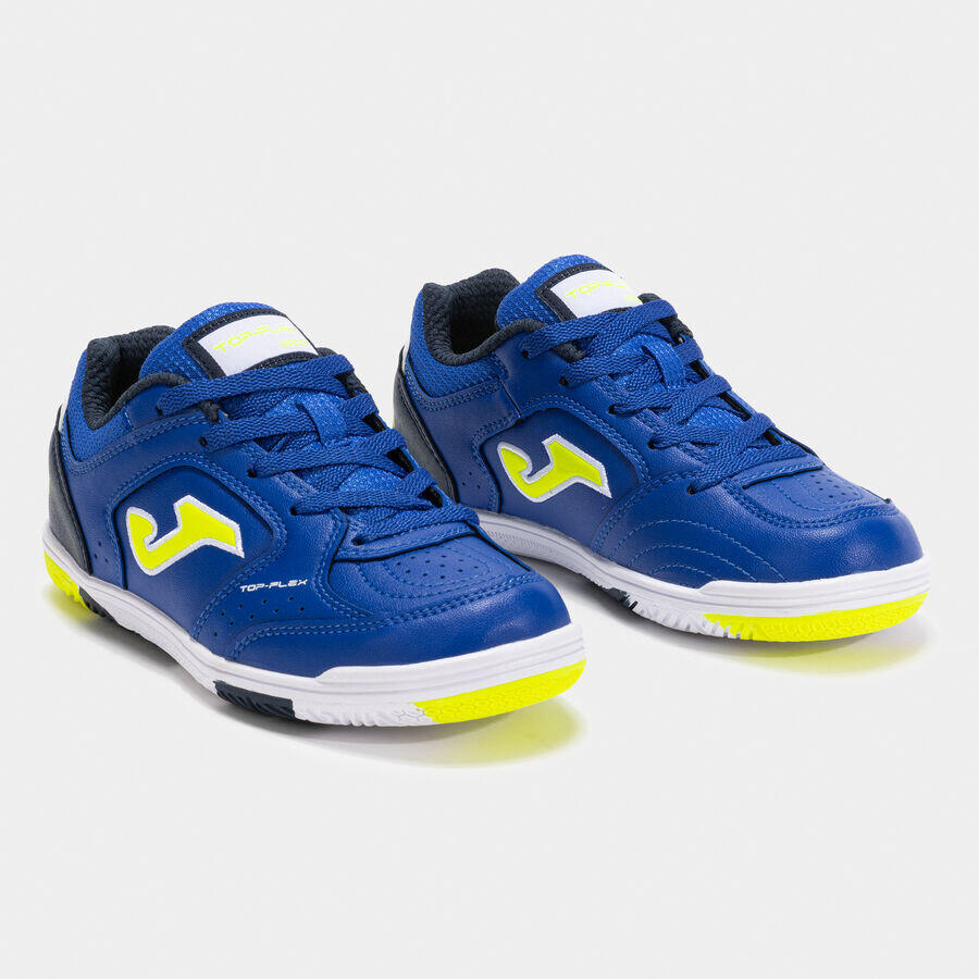 Buty dziecięce halowe Joma Top Flex JR 2505 Indoor niebieskie 2/5