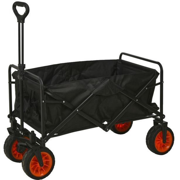 REDCLIFFS Carrello pieghevole Redcliffs in acciaio 87x54x59/101 cm ruote fuoristrada