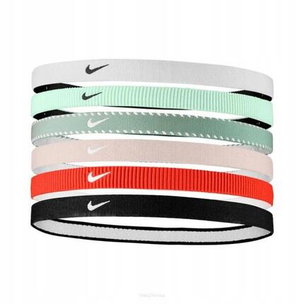 Opaski na głowę Nike Classic Swoosh Headbands wielokolorowe x6