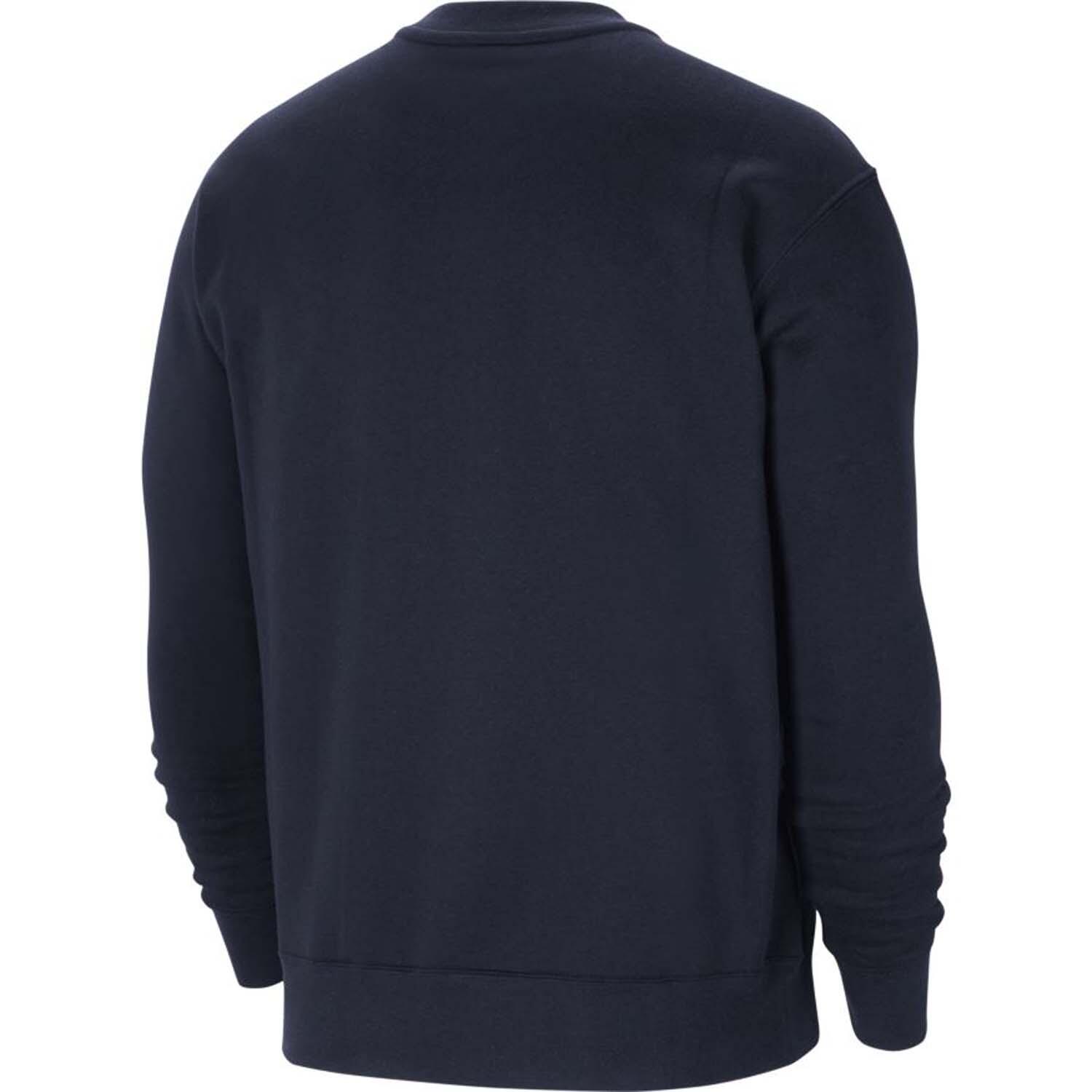 Felpa girocollo junior ( fleece) nike blu 2/4