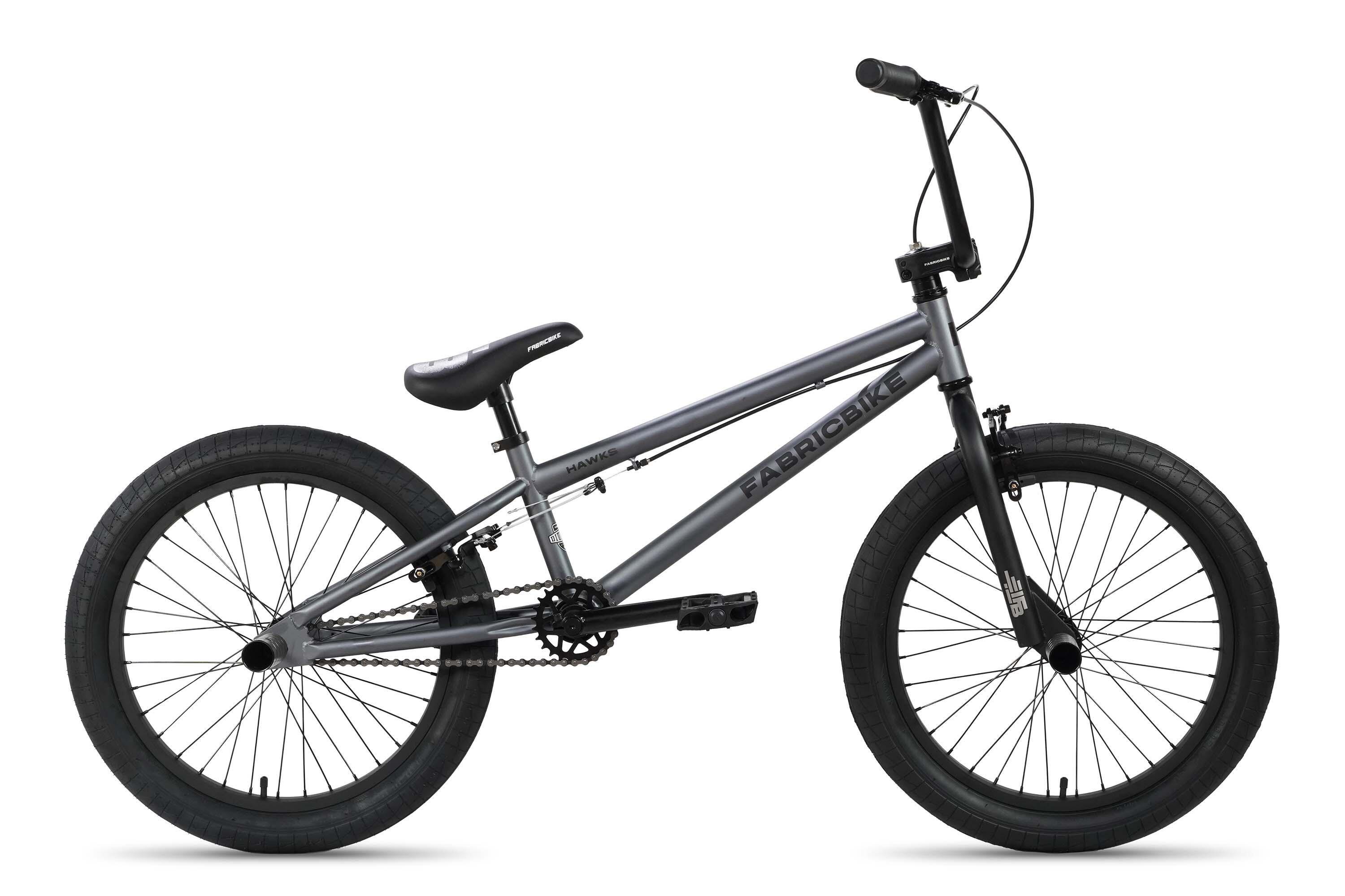 Fabricbike Hawks BMX 20", légère, freestyle, rotor 360°, 9–15 ans, Graphite 2/7