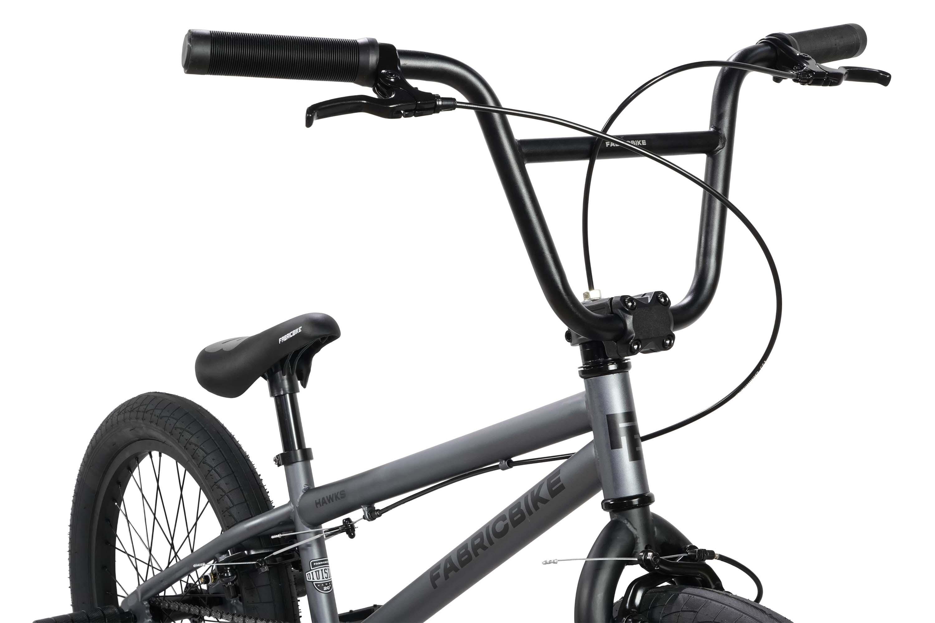 Fabricbike Hawks BMX 20", légère, freestyle, rotor 360°, 9–15 ans, Graphite 5/7