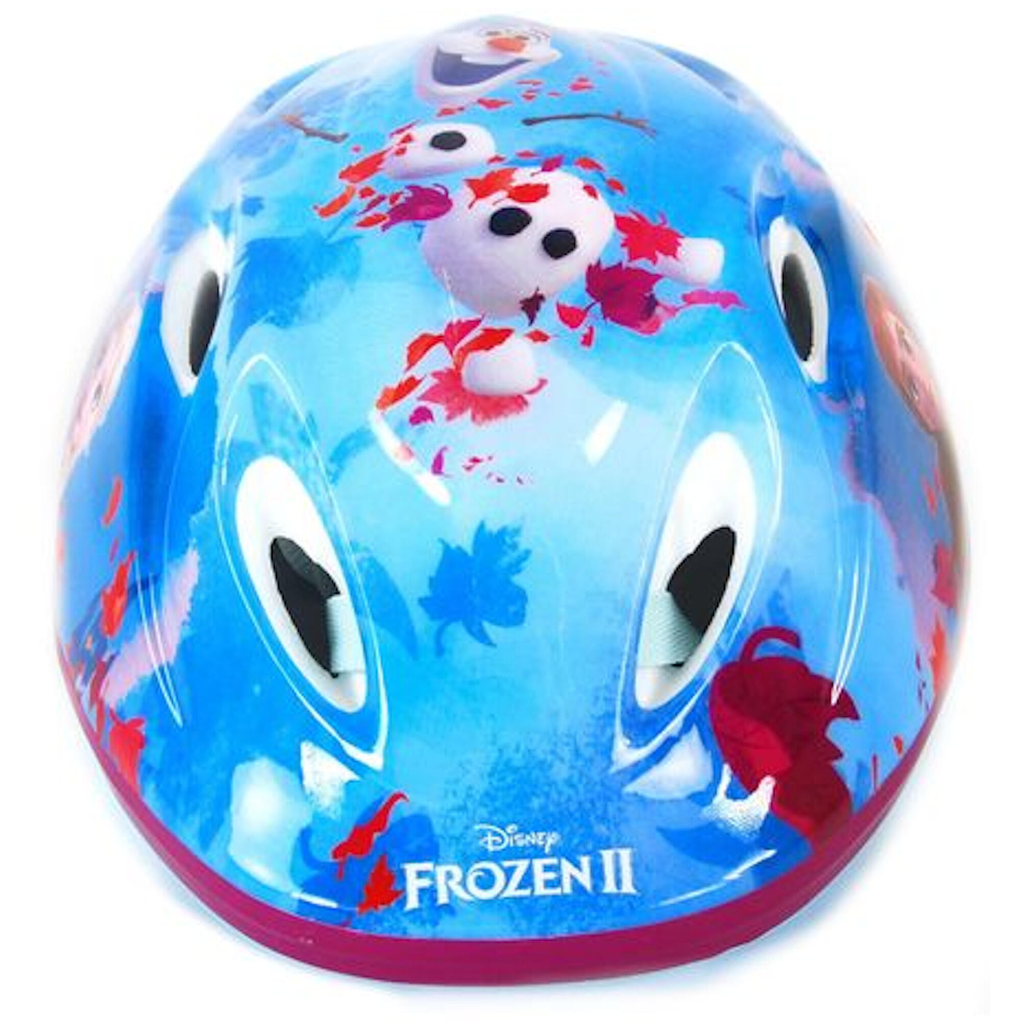 Disney Frozen Bicycle Skate Casque Blue Rose Taille 51-55 CM 3/7