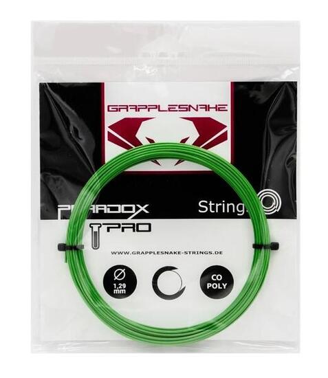 Naciąg tenisowy Grapplesnake Paradox Pro 1,26 zielony