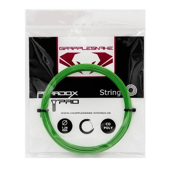 Naciąg tenisowy Grapplesnake Paradox Pro 1,26 zielony