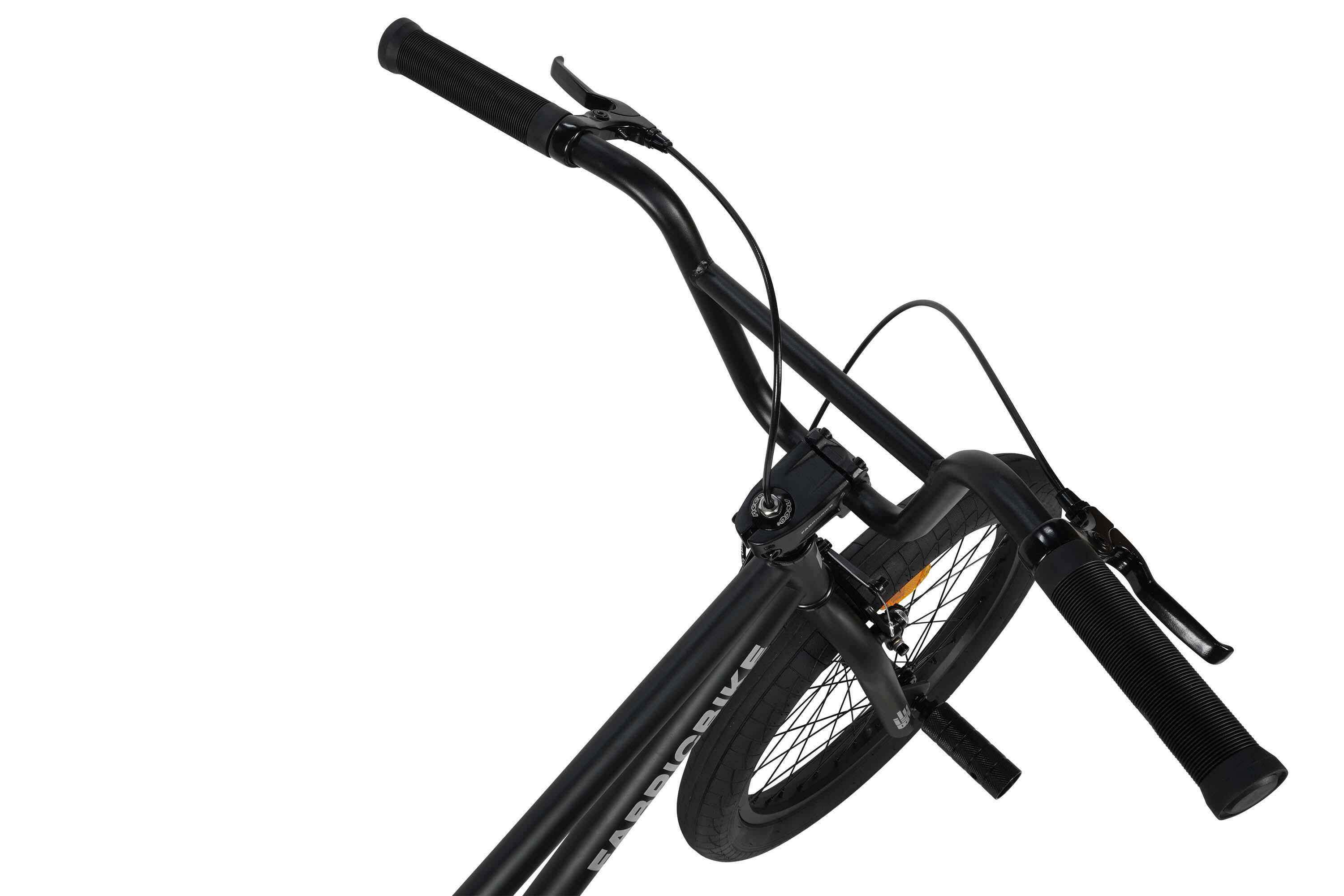 Fabricbike Hawks BMX 20", leve, freestyle, rotor 360°, 9–15 anos, Matte black 7/7