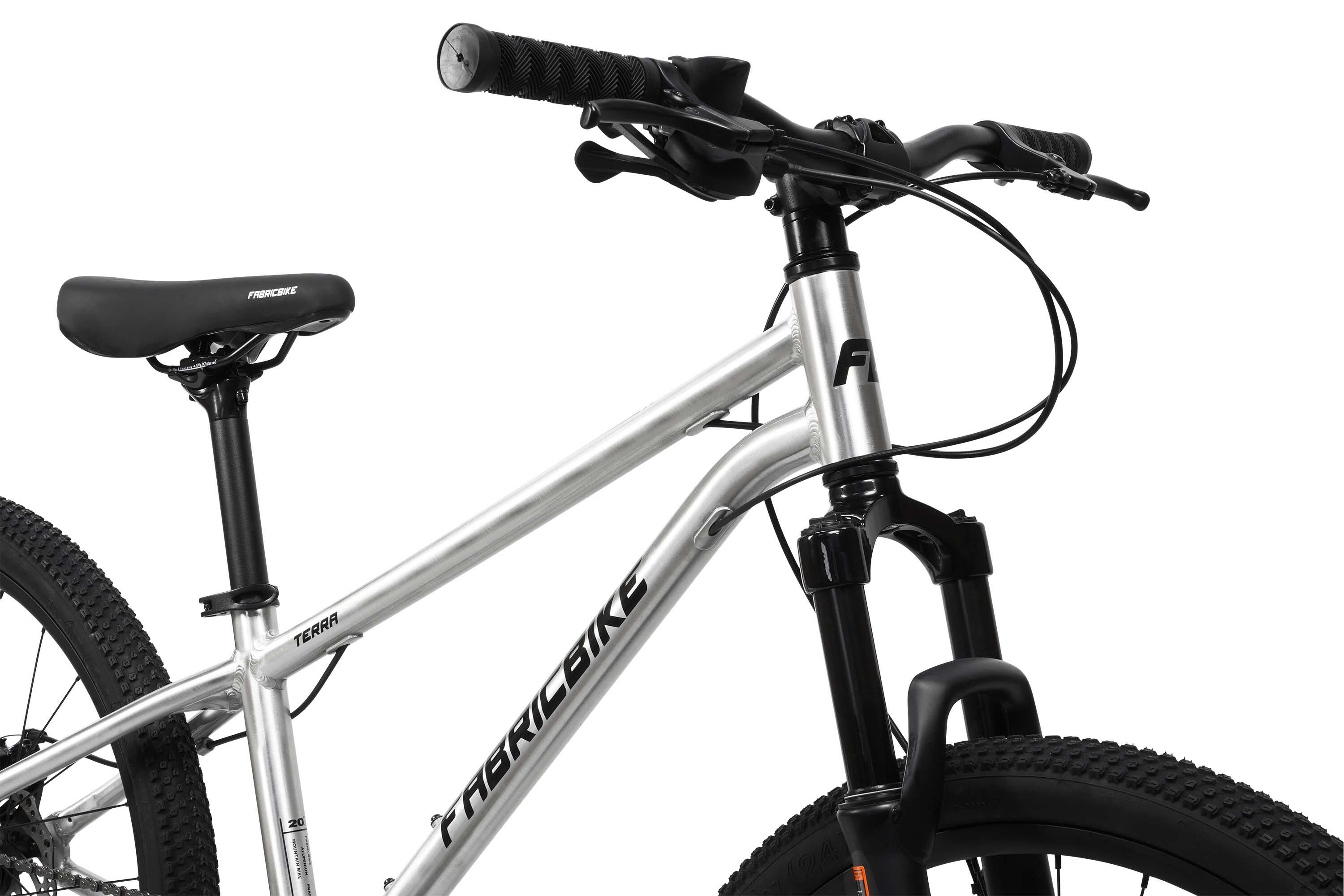 FABRICBIKE Terra - MTB 24" jongen 8-12 jaar, 7 versnellingen. Polished 3/7