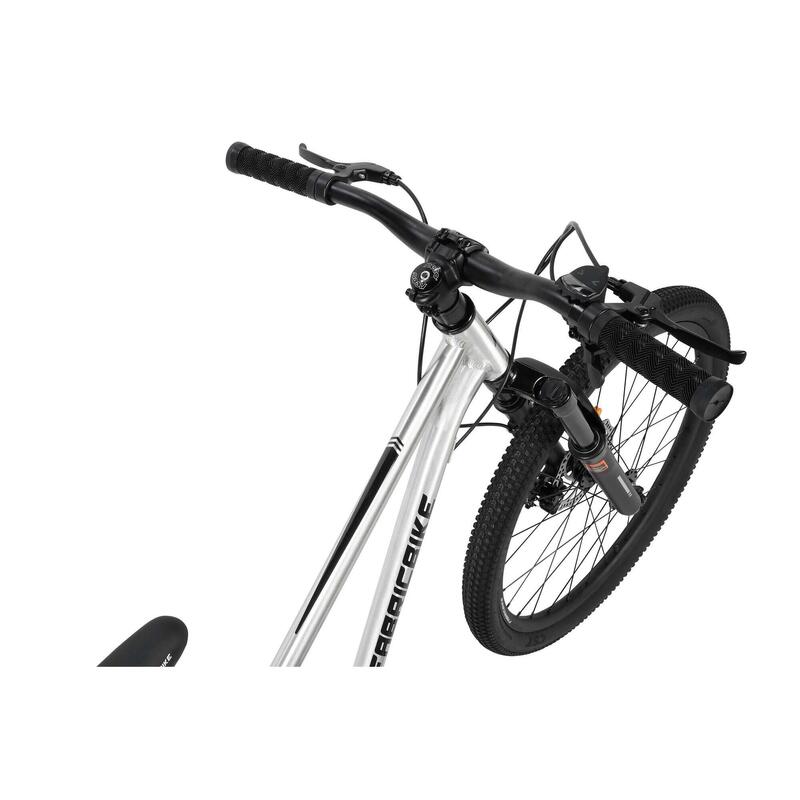 FABRICBIKE Terra – bic. munte copii 24", 8–12 ani, 7V, Polished