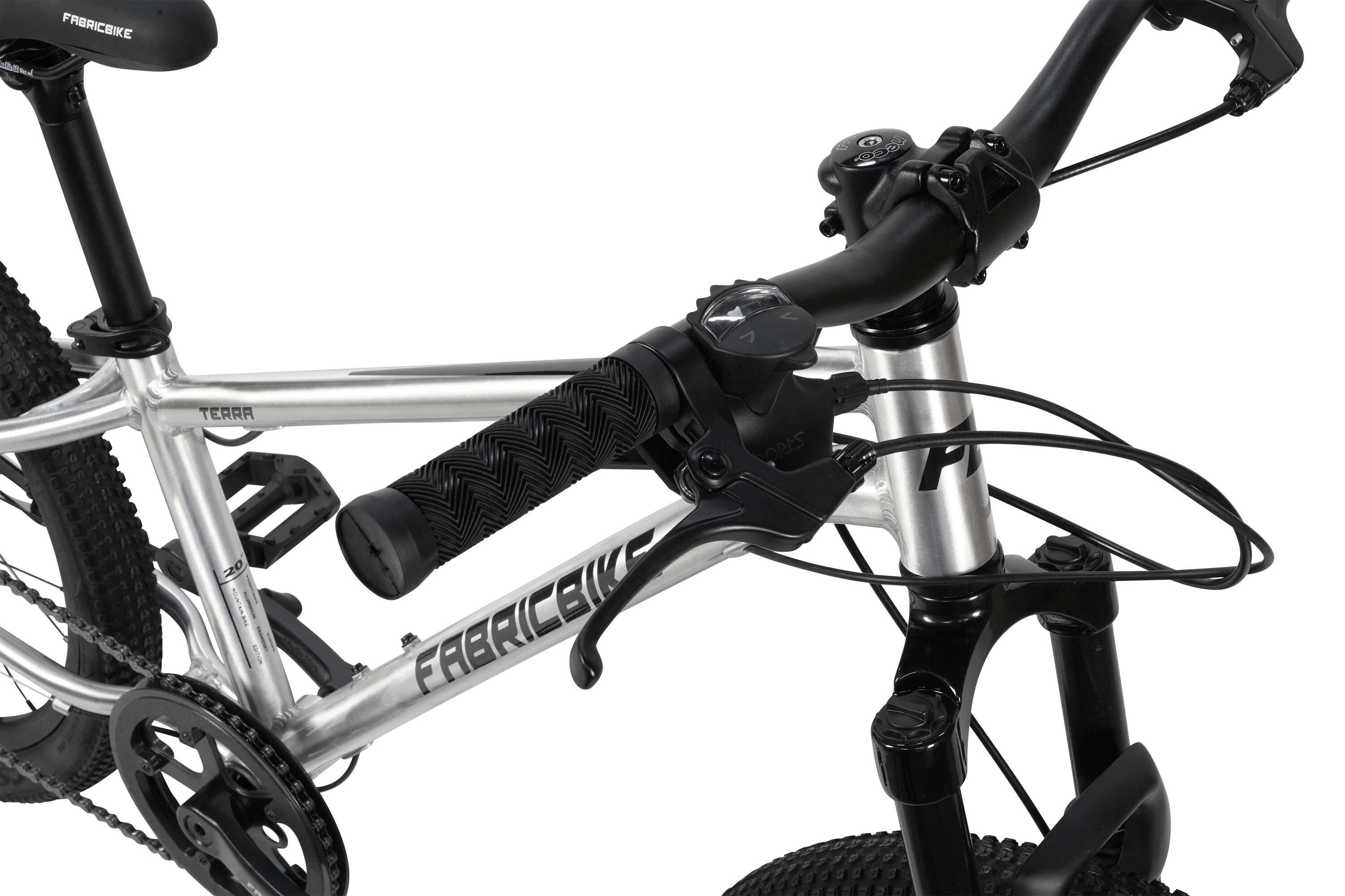 FABRICBIKE Terra - MTB 24" jongen 8-12 jaar, 7 versnellingen. Polished 6/7