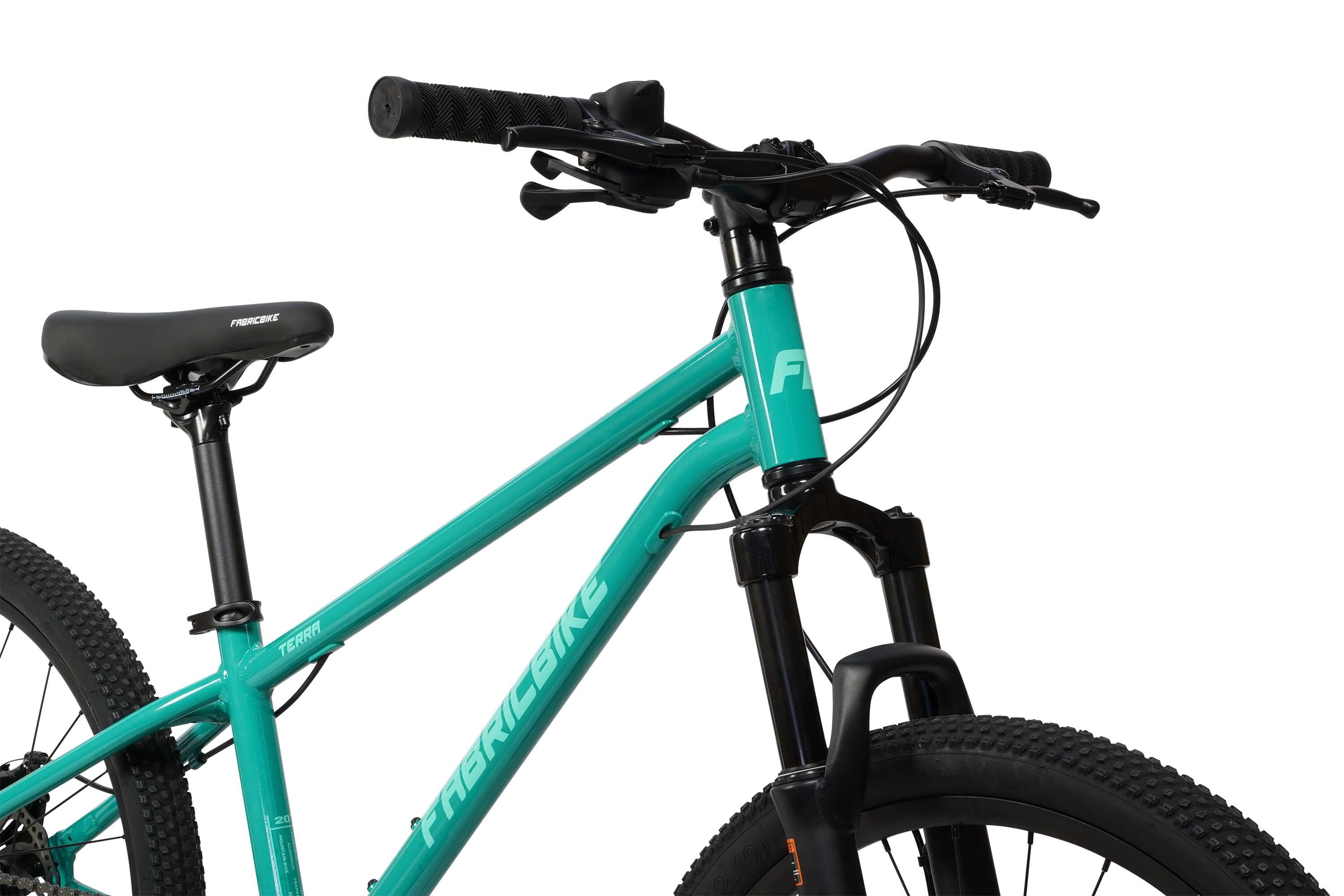FABRICBIKE Terra - VTT 24'' enfant 8-12 ans, 7 vitesses. Teal Green 3/7