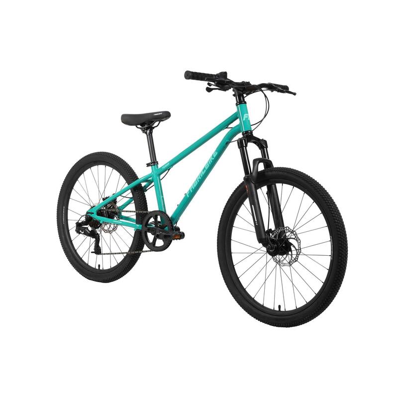 FABRICBIKE Terra – bic. munte copii 24", 8–12 ani, 7V. Teal Green
