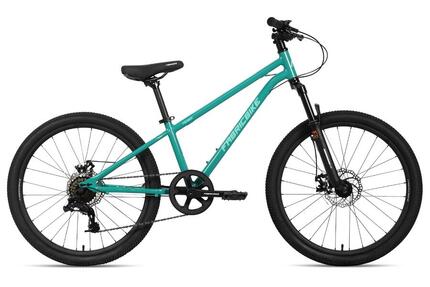 FABRICBIKE Terra - VTT 24'' enfant 8-12 ans, 7 vitesses. Teal Green