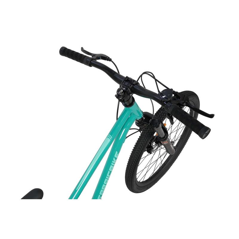 FABRICBIKE Terra – bic. munte copii 24", 8–12 ani, 7V. Teal Green