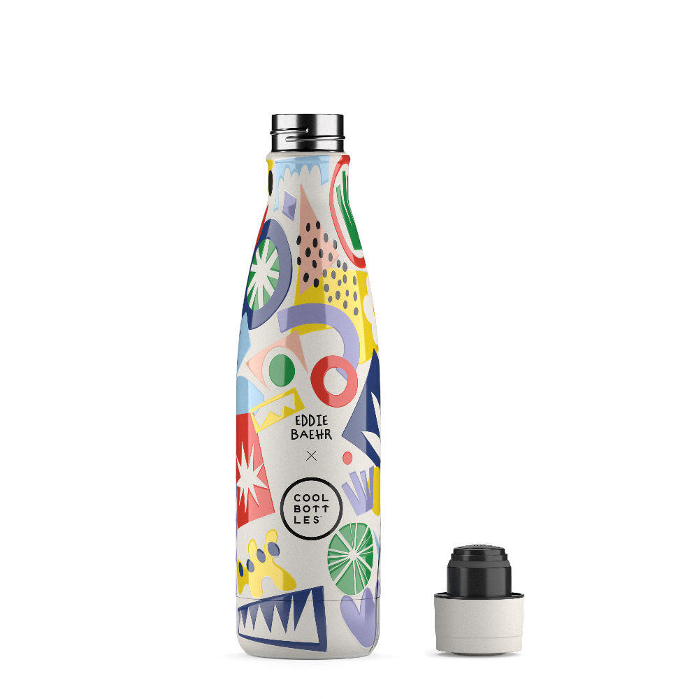 Botella Térmica Acero inox. Envío gratis. Electric Garden de Eddie Baehr 500ml 2/4