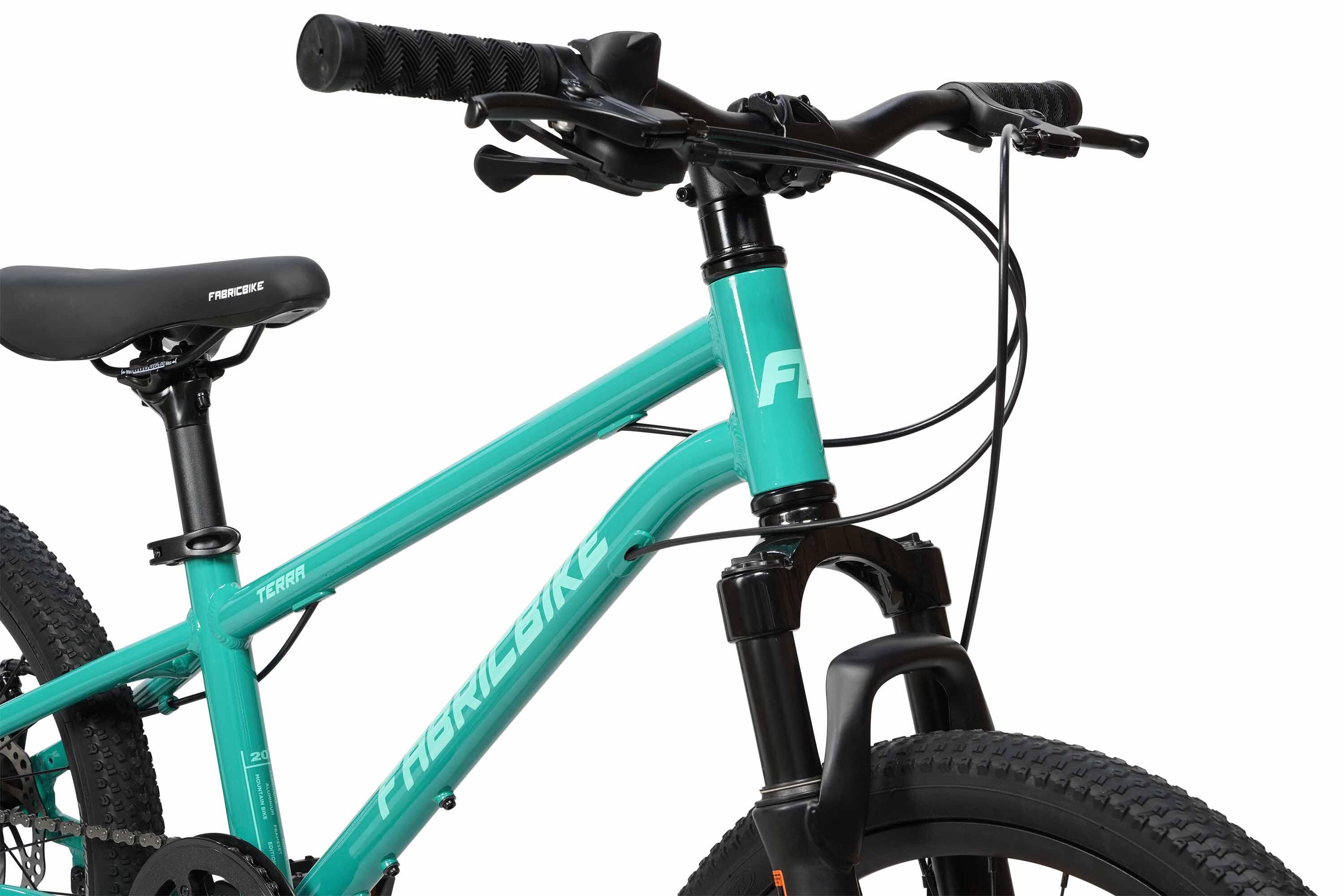FABRICBIKE Terra - MTB 20" niños 6-8 años, 7V. Teal Green 3/7